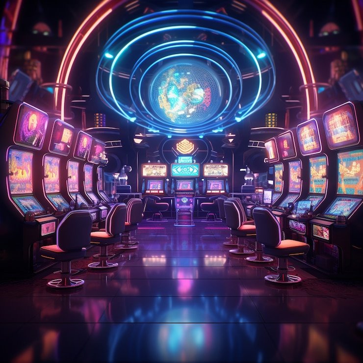 Antarmuka permainan langsung vipslot77 dengan meja blackjack dan roulette